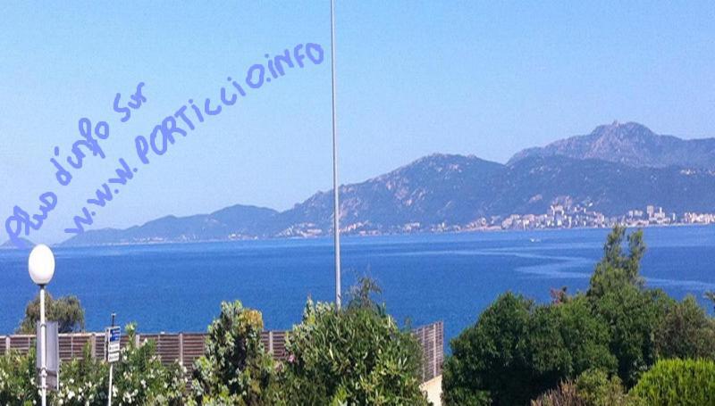 Vue Mer Panoramique Plage 50M Porticcio Corse Exteriör bild