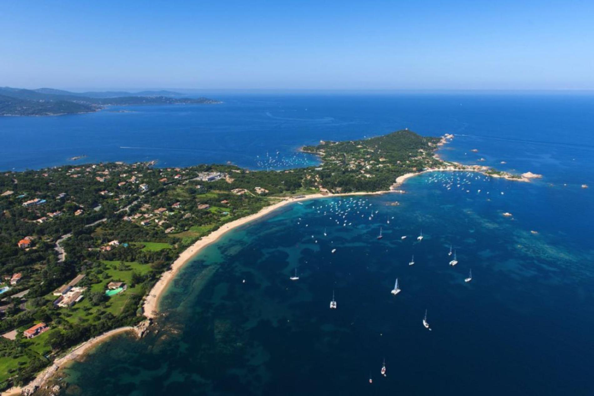 Vue Mer Panoramique Plage 50M Porticcio Corse Exteriör bild