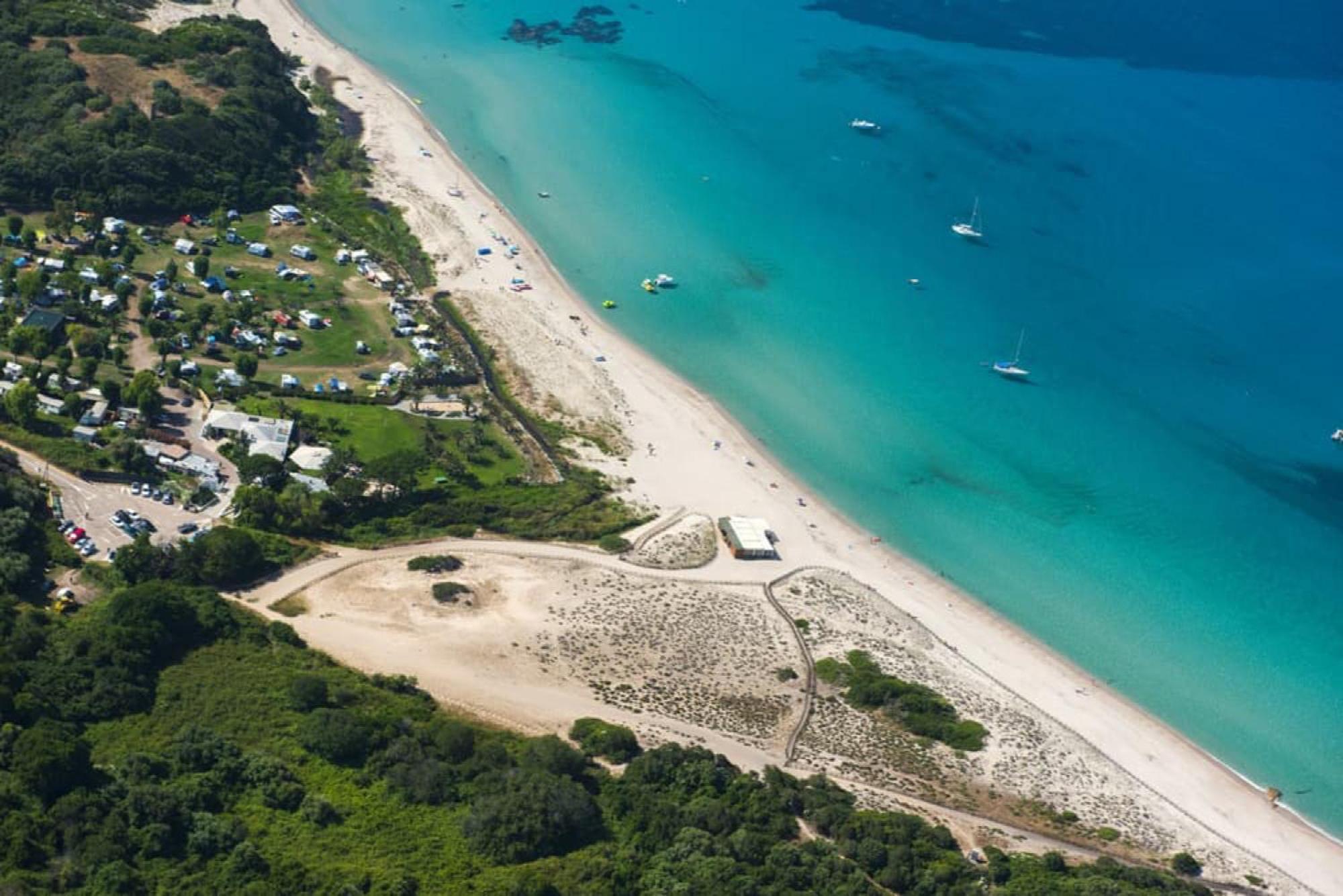 Vue Mer Panoramique Plage 50M Porticcio Corse Exteriör bild