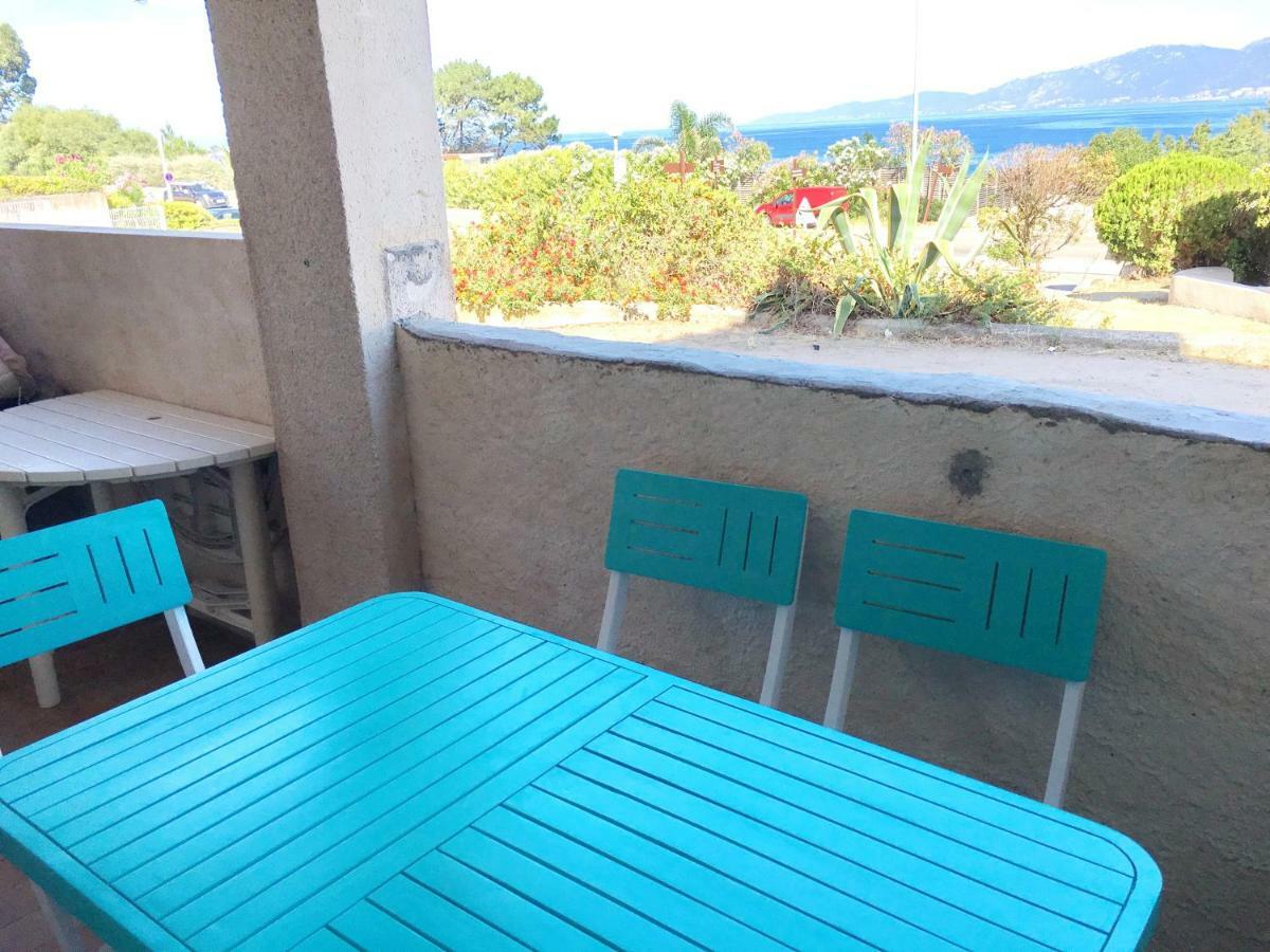 Vue Mer Panoramique Plage 50M Porticcio Corse Exteriör bild