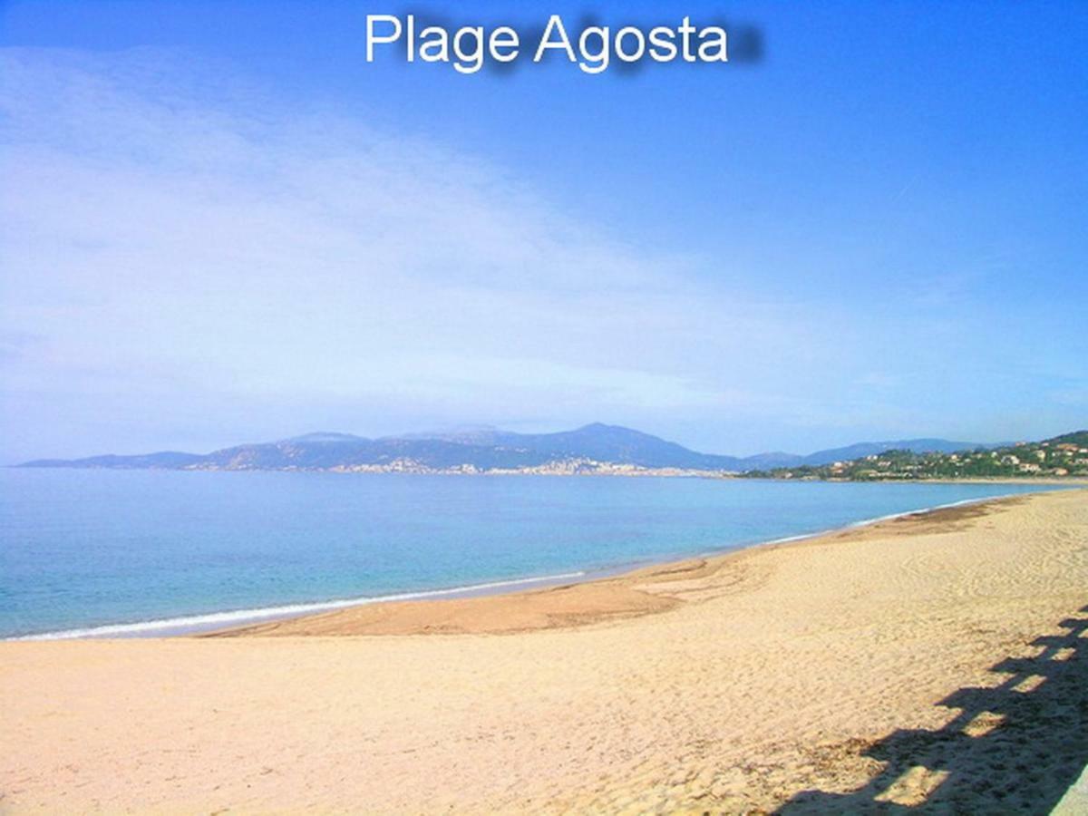 Vue Mer Panoramique Plage 50M Porticcio Corse Exteriör bild